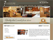 Tablet Screenshot of foxstoneus.com